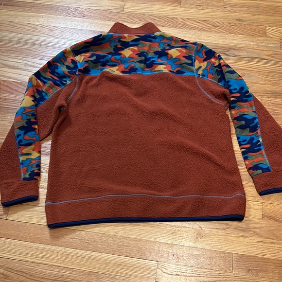 The territory ahead thick luxurious fleece jacket with colorful camo accent. - Picture 4 of 7